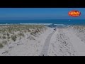 La plage et les alentours du camping les grands pins  lacanau en vido