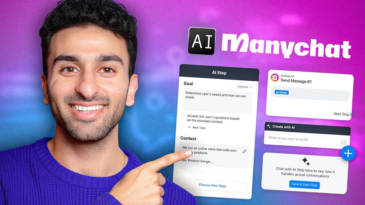 How To Automate Your Instagram DMs with AI + Manychat (Under 5 Minutes ...