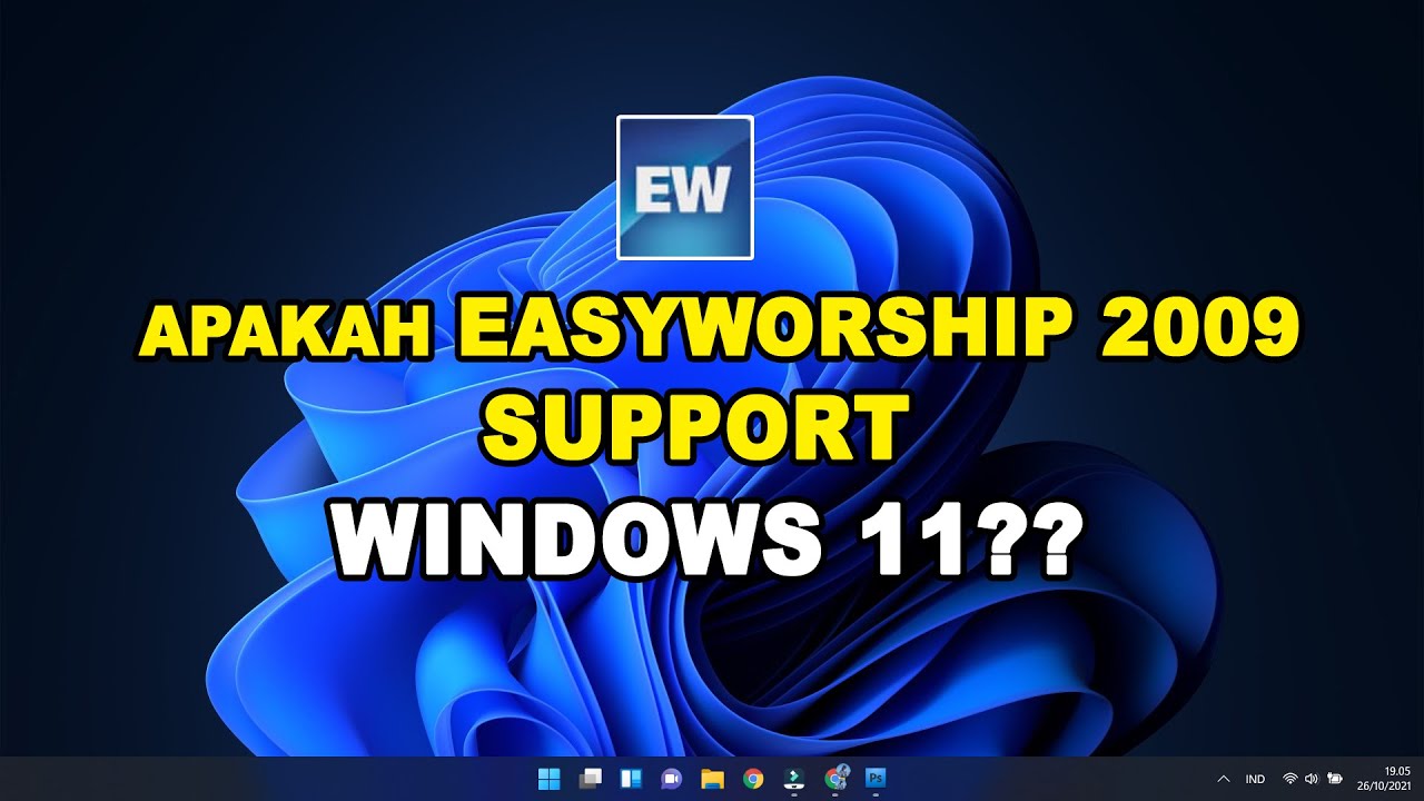 Install EasyWorship 2009 Di Windows 11 Masih Support YouTube Install easyworship 2009 di windows 11 masih support youtube