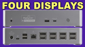 StarTech USB-C Quad-4K Docking Station - DisplayPort & HDMI - 100W PD DK31C4DPPDUE Review