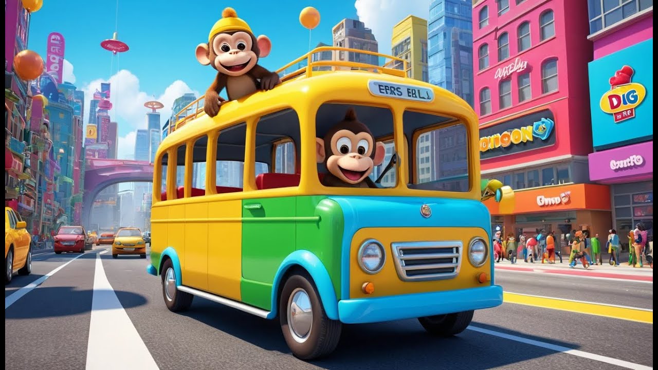 The Magical Monkey Adventure | A Jungle Tale for Kids on YouTube