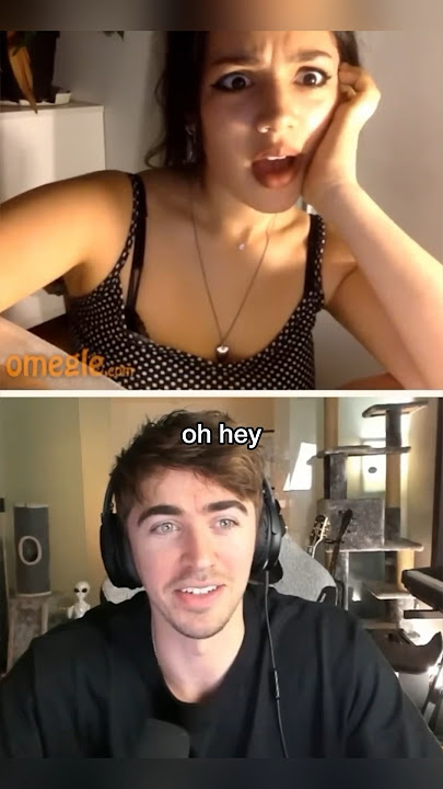 fake skipping everyone on omegle #shorts