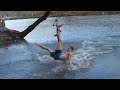 Epic Rope Swing Fails