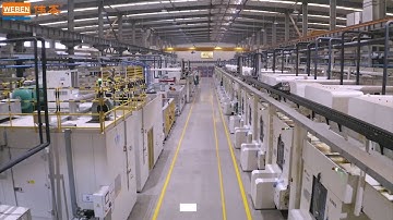 KUNMING YUNNEI – Güdel gantries for cylinder head machining line