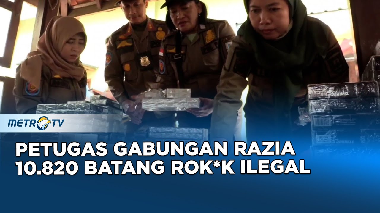 Api Razia R K Petugas Gabungan Razia R0k0k 1l3g4l di Kudus - YouTube