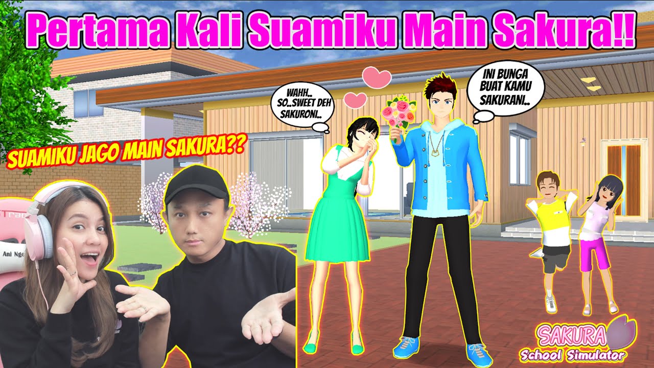 PERTAMA KALI SUAMIKU MAIN SAKURA SCHOOL SIMULATOR!! APAKAH BISA?? SAKURA SCHOOL SIMUALTOR-PART 723