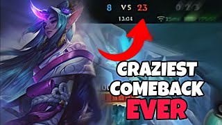 YOU HAVE NEVER SEEN A COMEBACK BETTER THAN THIS | Wild Rift