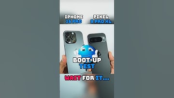 ⚡IPHONE 16 PRO VS PIXEL 9 PRO XL BOOT-UP TEST!!