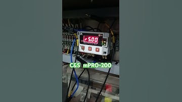 C&S mPRO-200 Testing #trending #machine#viralvideo #testing #electrical #shorts #short #relay #power