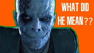 What Was Skull Faces Speech About?