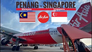 TRIPREPORT | Air Asia (ECONOMY) | Airbus A320 | Penang - Singapore