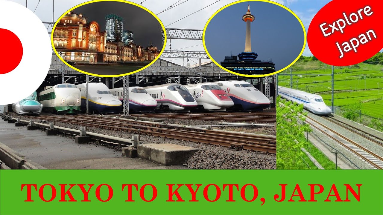 Shinkansen:Bullet Train Japan: A Trip From Tokyo to Kyoto at Nozomi ...
