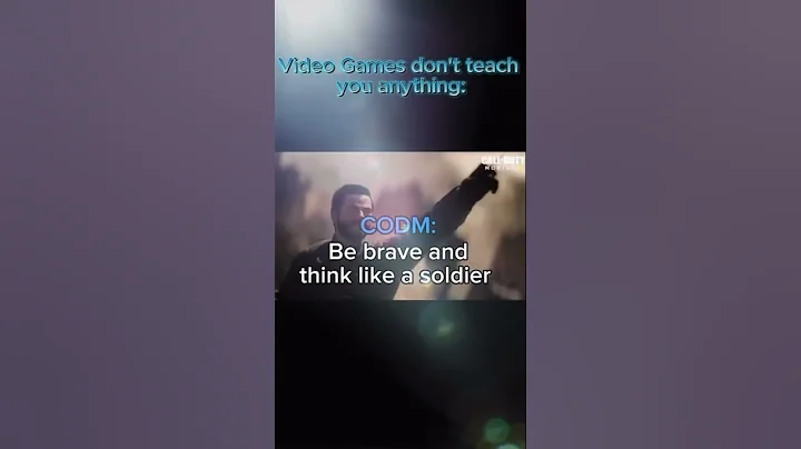 gaming does teach u things! #cod #true #shorts