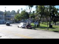 BFF: goose and man on scooter