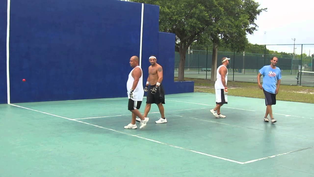 Handball Doubles Melbourne FL YouTube