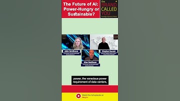 The Future of AI: Power Hungy or Sustainable | Julie Smithson  and Alan Smithson | Metavrse