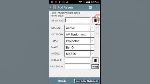Comission RFID tag 2
