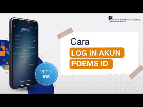 01 - Cara Log In di POEMS ID - iOS