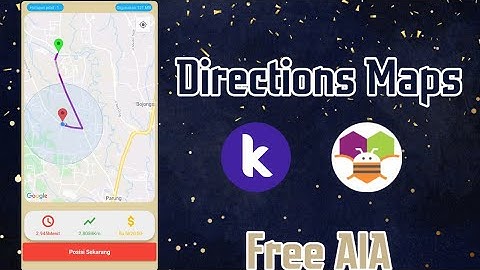 Navigation google Maps kodular | Nano Official