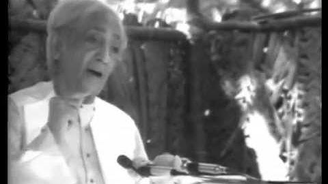 What is the nature of freedom? | J. Krishnamurti