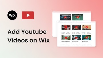 How to add Youtube Video & Channel to Wix Website