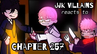 Jujitsu Kaisen Villains reacts to CHAPTER 257 SPOILERS ❤️🙏Gacha JJk reacts to Sukuna's twin