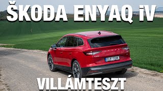 Škoda Enyaq iV villámteszt