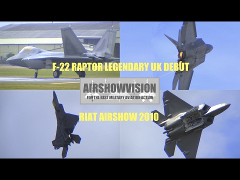 LOCKHEED MARTIN F-22a RAPTOR DEMO (airshowvision)