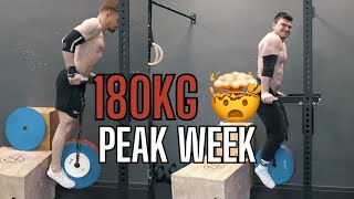 180kg Weighted Dip || Last heavy dip session with Tonio