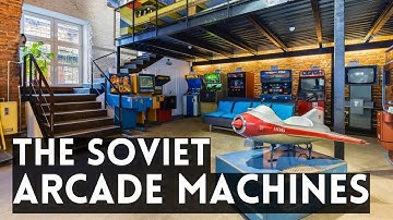 The SOVIET Arcade Game Machines Museum in St Petersburg, Russia