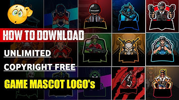 How to Make Unlimited Copyright Free Gaming Mascot Logo on Android || Gaming Mascot Logo Tutorial