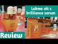 Lakme vit c brilliance serum#review#youtubevideo