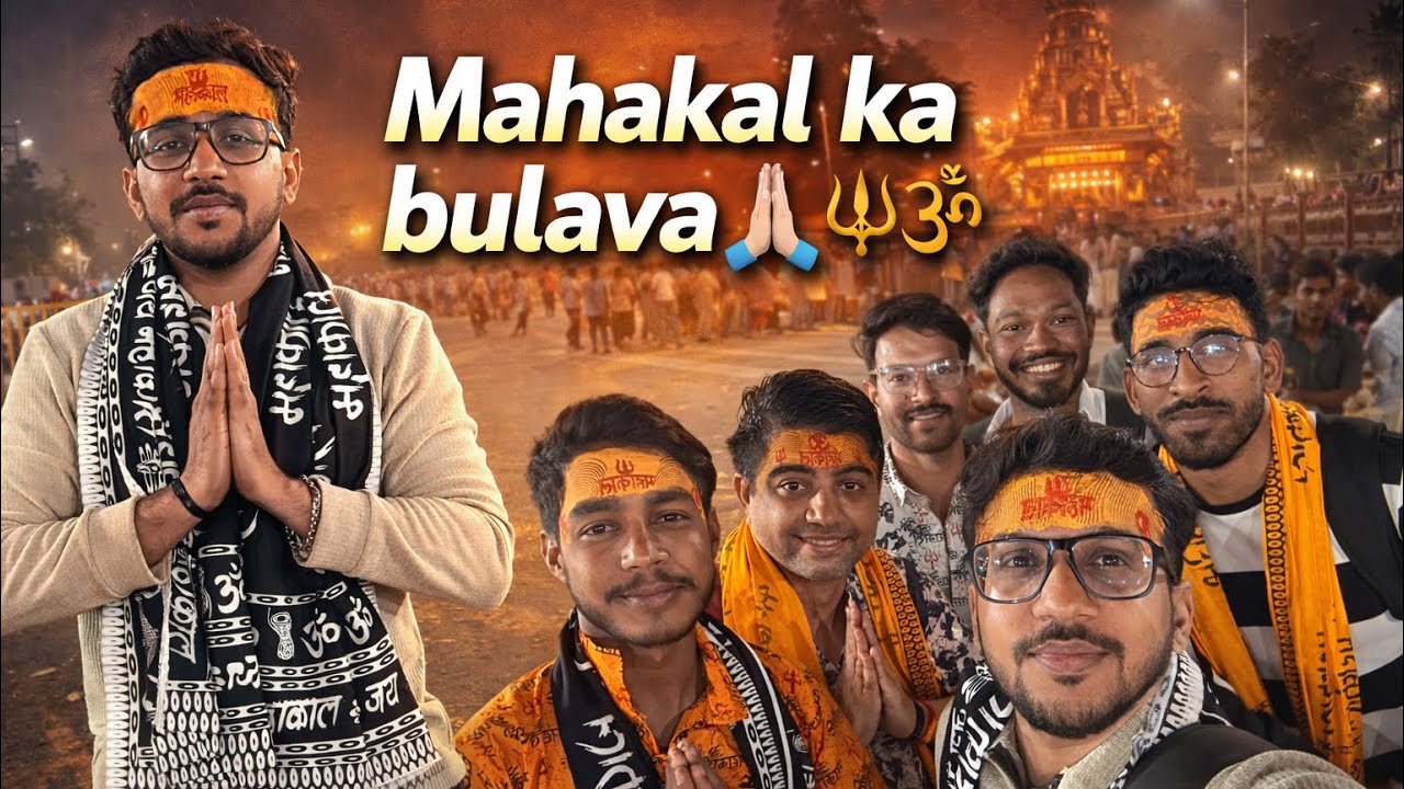 Mahakal Ka Bulava – Ujjain Darshan🙏🏻🕉️🔱 Part 1- 10th Vlog