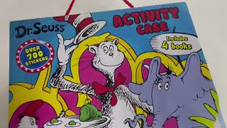 9780655216100 Dr Seuss Activity Case With 4 Books & Stickers