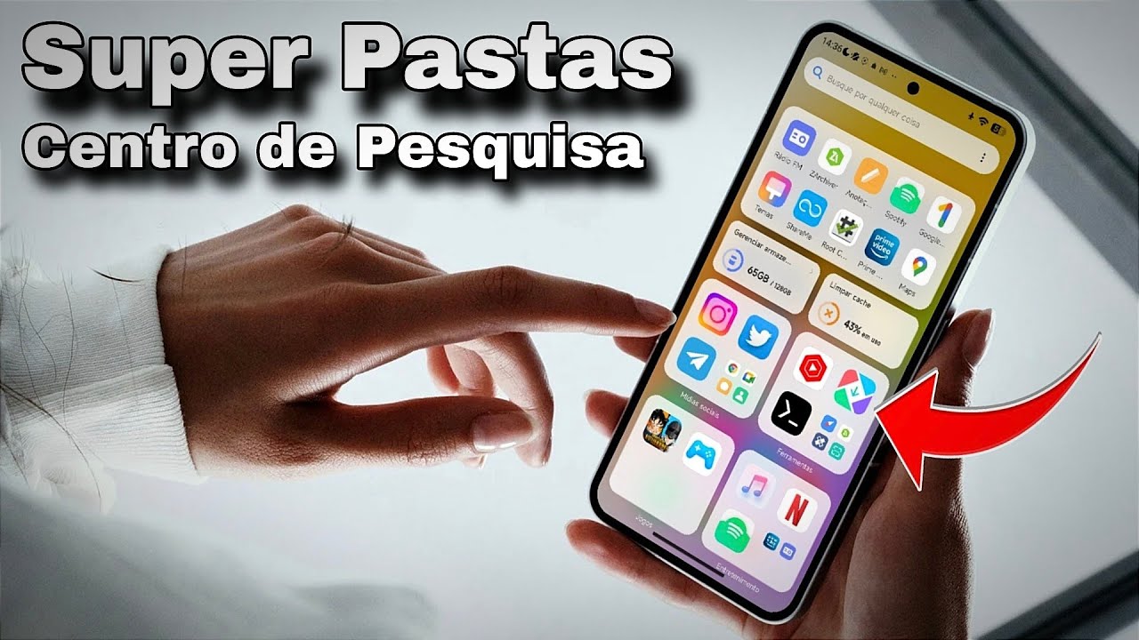 Exclusivo - Mi Launcher - Ative Agora - Super Pastas Estilo iOS No Centro de Pesquisa - Sem Root