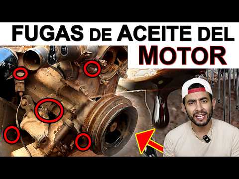 Como Saber de Donde vienen las Fugas de Aceite del Motor (y que hacer)