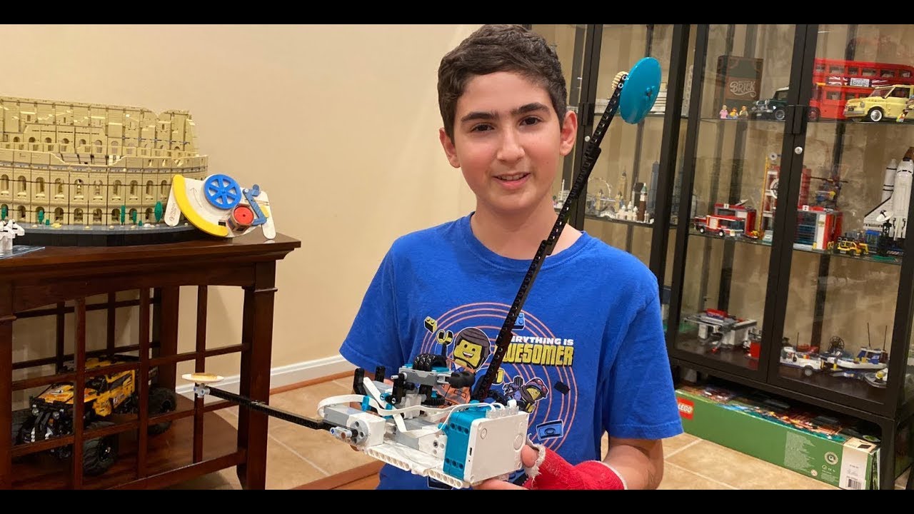 Disc Launcher Electronic Target for the Mark Rober Challenge YouTube