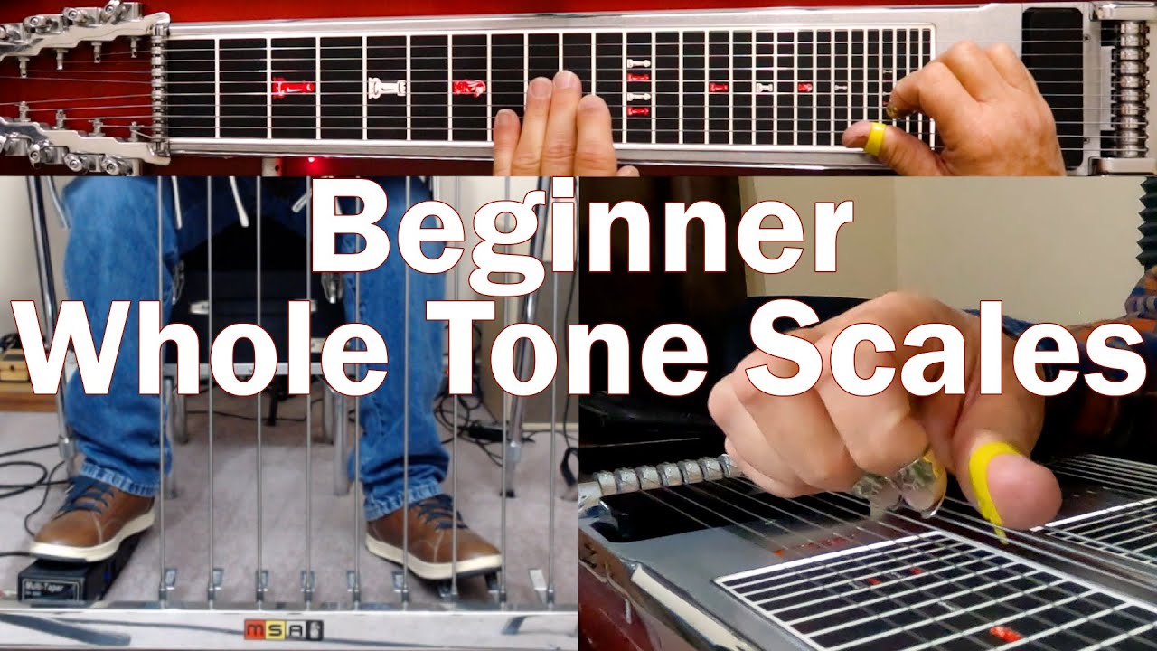 Beginner Introduction to Whole Tone Scales Pedal Steel Guitar Lesson