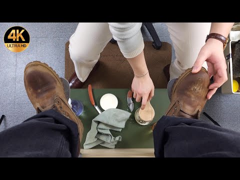 고요한 밤 구두닦이: ASMR 수면 유도 Silent Night Shoe Shine: ASMR Sleep Induction