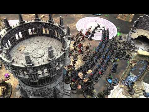 Age of Sigmar Gloomspite Gits vs Slave to Darkness