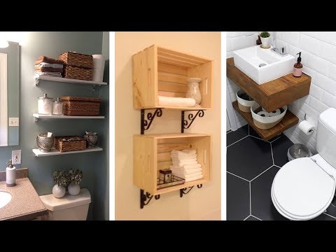 20 Genius Small Bathroom Storage