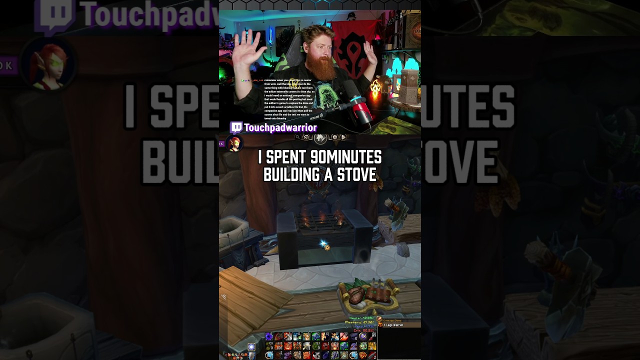 Не самая лучшая печь в World of Warcraft, но сойдет 