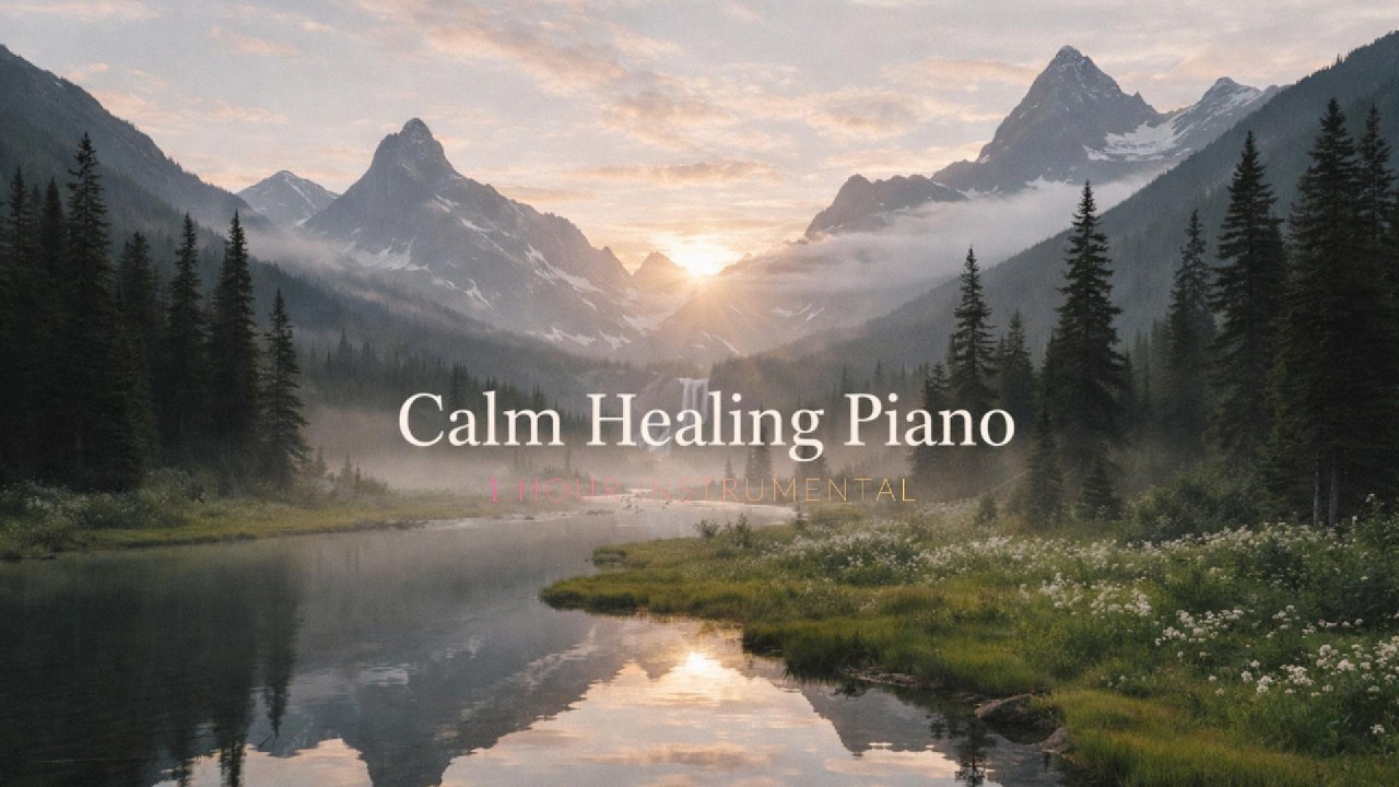Calm Healing Piano (1 Hour) | Deep Calm Instrumental Worship for Sleep, Prayer & Meditation