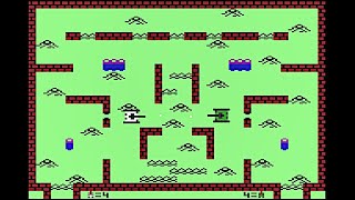 Tank Duel: A 2-Player C64-Game with collision Issues!