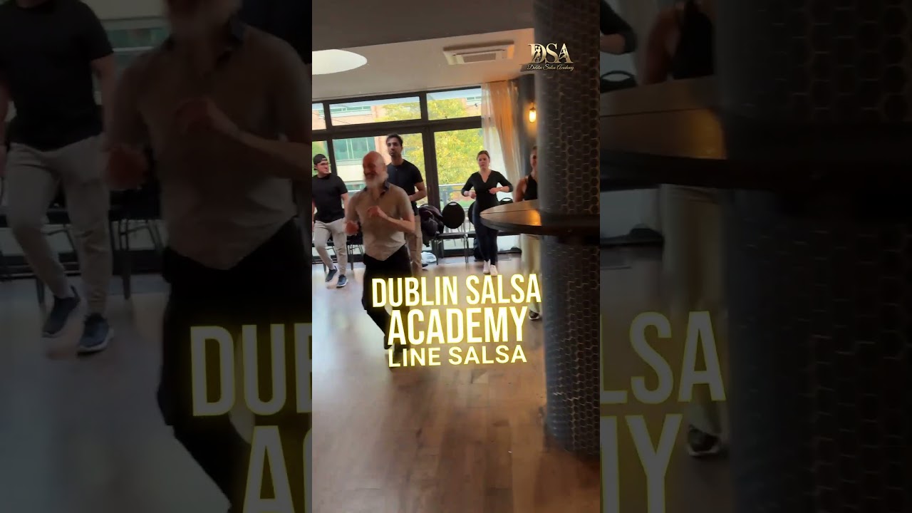 Salsa Dance Classes | Line Salsa On Fire | Smooth Dance Flow. 