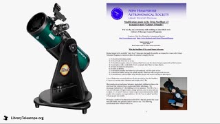 The Library Telescope Program - Astronomy For Everyone - Episode 163