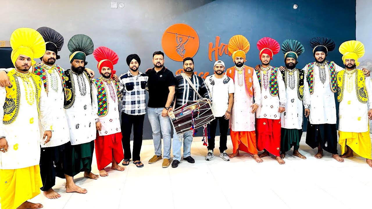 Bhangra || Folk Dance Workshop Final Day || HFDA || 