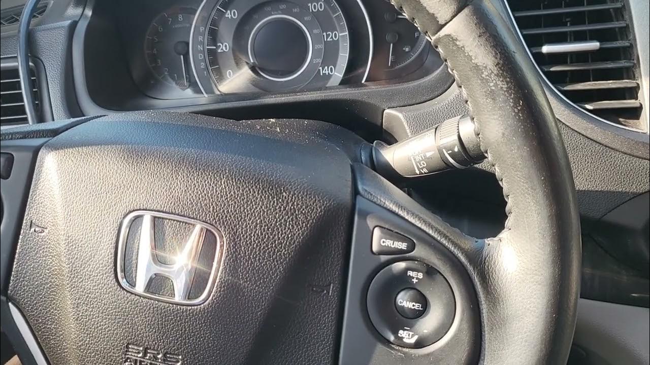 2012 Honda CRV Remote Key Fob Programming Step By Step - YouTube