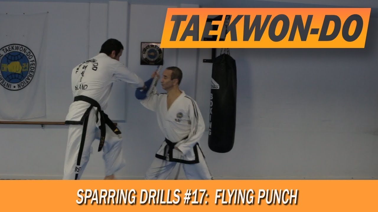 Sparring Drills 17 Flying Punch YouTube