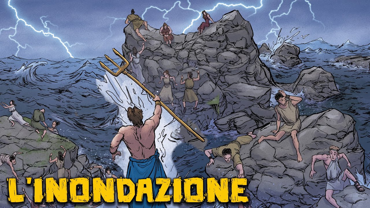 Utnapishtim L'immortale E Il Racconto Del Diluvio Riassunto Il Diluvio Universale della Mitologia Greca - Storia e Mitologia